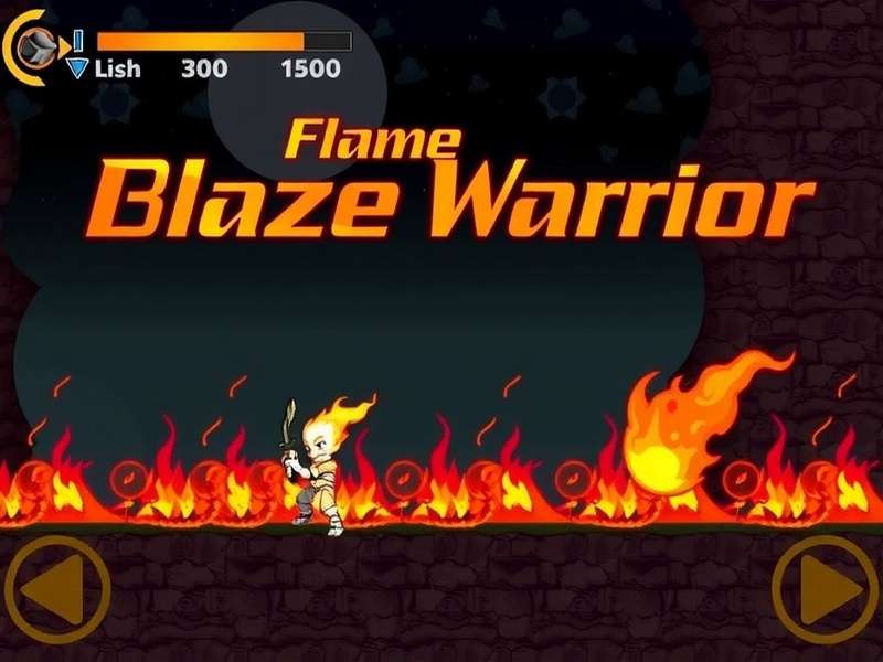 Flame Blaze Warrior gameplay screenshot